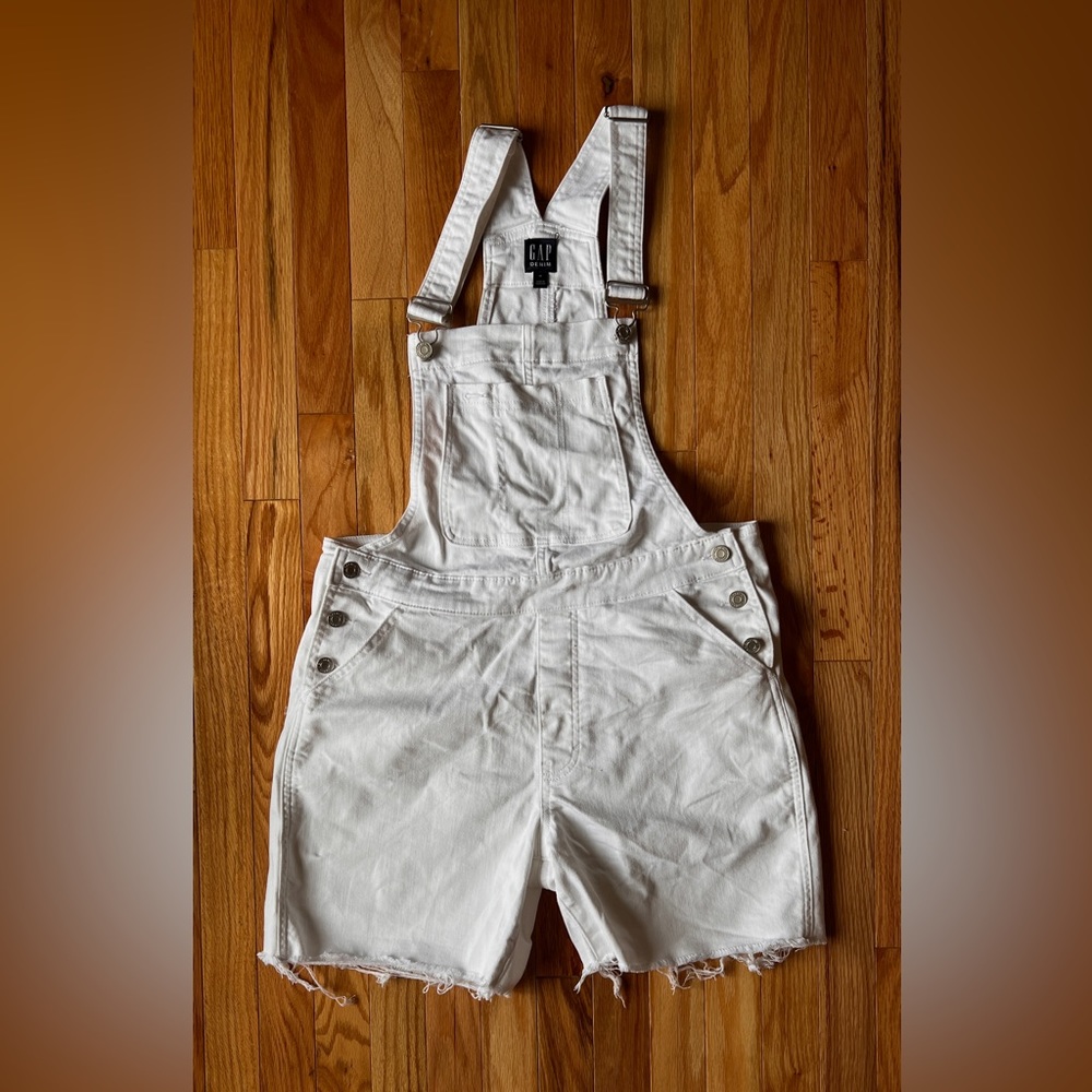 GAP Denim Overall Shorts